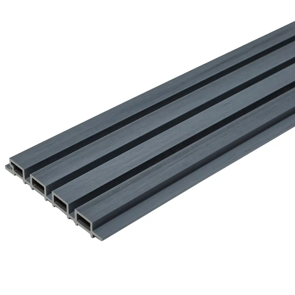 3D панель Wall Ebony ДПК серая 21.9x300 см 89341172 STLM-2172465 Santreyd 
