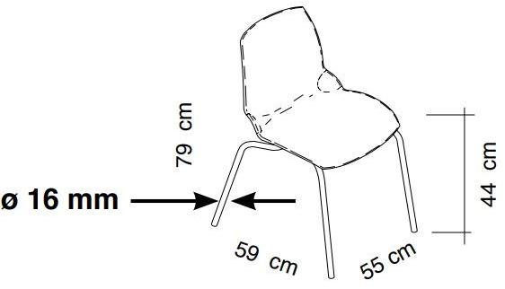 Caimi Brevetti Стул для конференций с откидной крышкой Kaleidos sun-id-1492677 - Вид №2