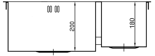 Кухонные мойки Eco Marino SMV-Z-575DR.A SEAMAN  - Вид №2