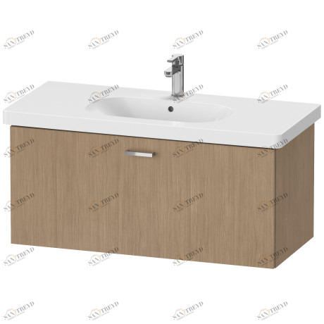 XB607205252 XBase Тумбочка подвесная Европейский дуб, декор Duravit 