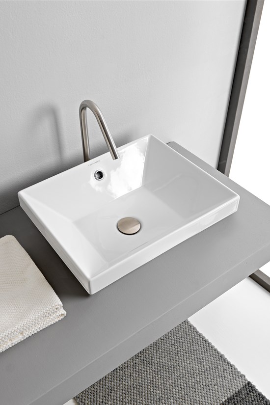 5130 Scarabeoceramica Встраиваемая раковина 45 x 36 см Teorema 2.0 Santreyd - Вид №1