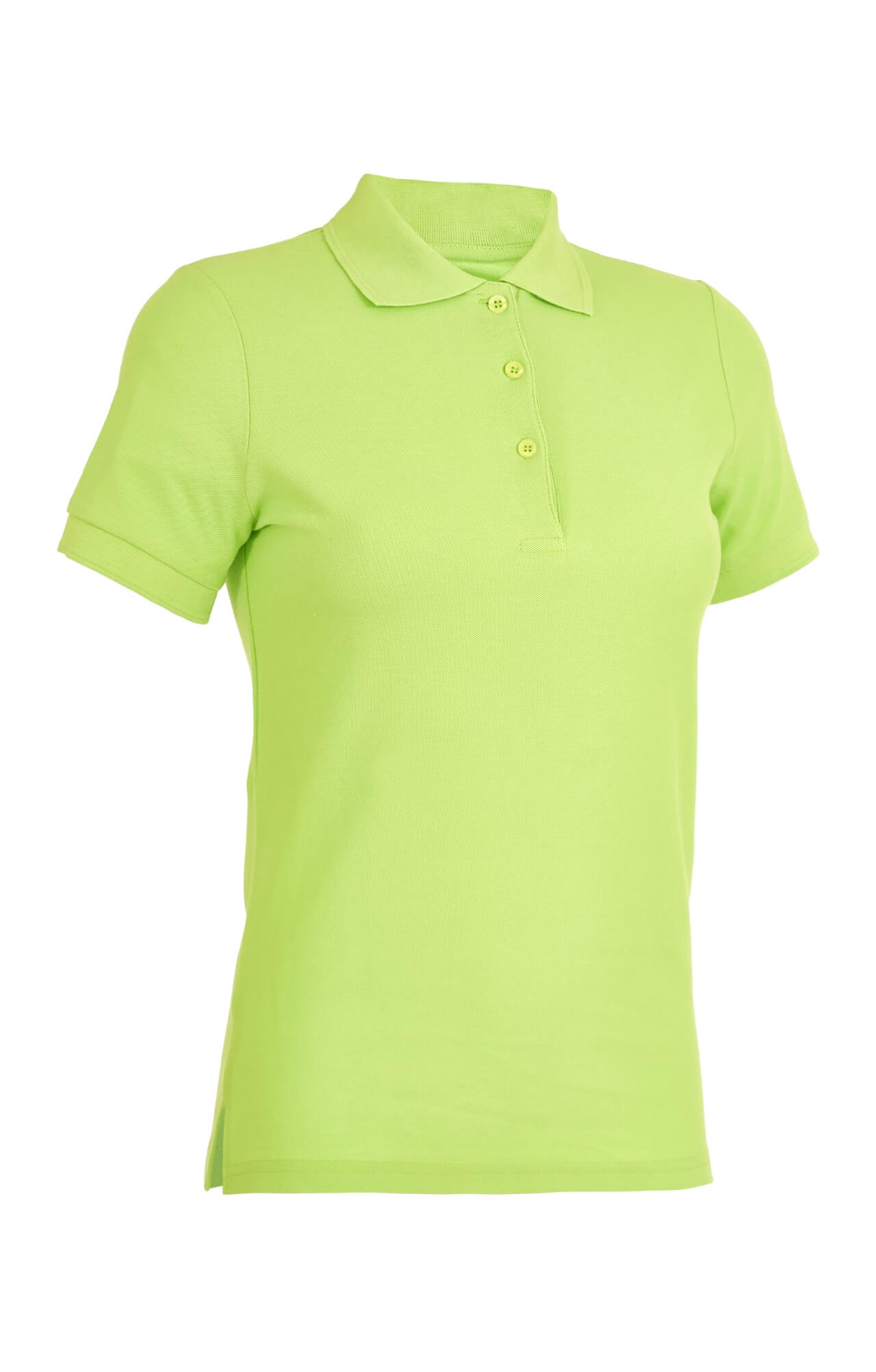 62178 Тенниска-поло женская салатовая LUXE  Одежда для салонов красоты  размер L  - Вид №2