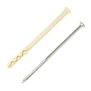 Дюбель-гвоздь Европартнер с цилиндрической манжетой 8×120 мм для бетона и кирпича 89383271