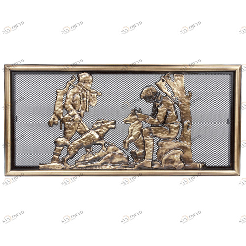 Вентиляционная решетка Kratki Охотник 5448