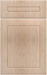Фасады для кухни Классика Фрезеровка «Петергоф» Берёза полированная №22