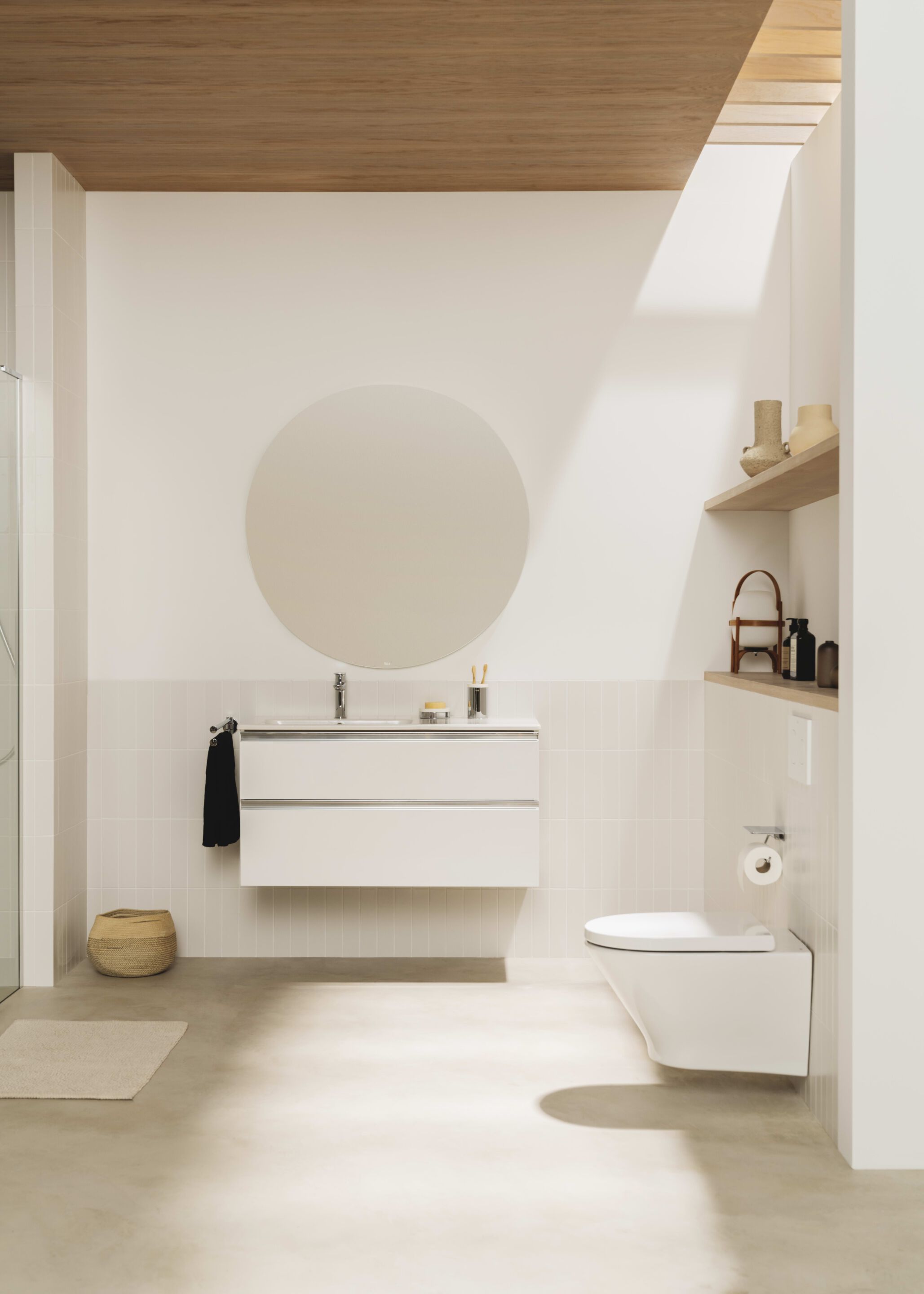 Пластиковая механическая туалетная панель управления Roca PL10 DUAL (ONE) A890189 ARCH-00145383 - Вид №15