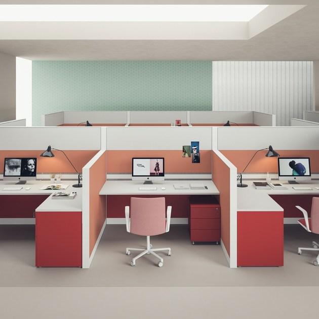 PROF Отдельностоящая модульная офисная перегородка из дерева Openwall sun-id-1512114 - Вид №16