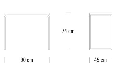 Прямоугольный складной стол THONET B 109 ARCH-00140788 - Вид №3