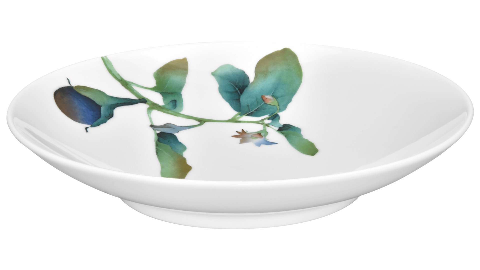 10637869 Noritake Тарелка для пасты Noritake "Овощной букет.Баклажан" 23см Фарфор  - Вид №1