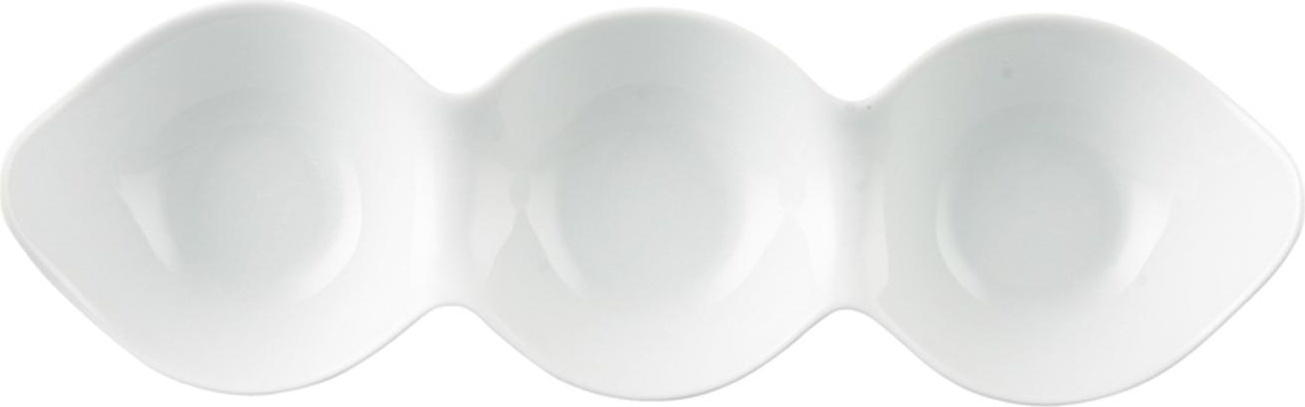 72429 Rosenthal Блюдо трехсекционное Rosenthal Фри Спирит Вайс 32см, фарфор Фарфор 