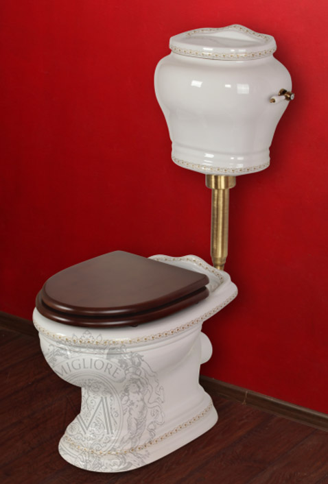 ML.MLD-25.712.D3.BR/ML.MLD-25.738.D3.BR Компакт унитаз с бачком Хромированный Migliore  Италия  - Вид №1