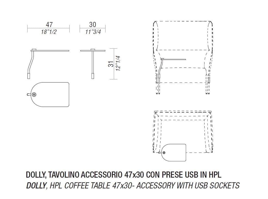 Тканевое кресло с высокой спинкой ESTEL GROUP Dolly ARCH-00064306 - Вид №11