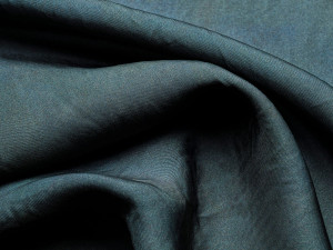 Однотонная ткань из купро и вискозы