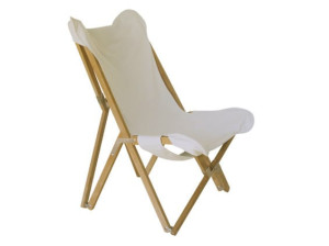 Деревянный складной садовый стул