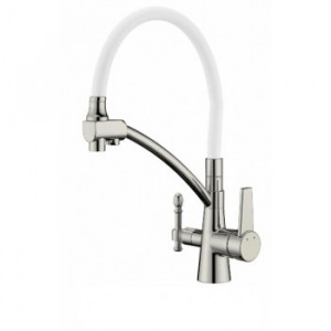 Zorg ZR 338-8 YF SATIN Смеситель для кухни Zorg 420х225 мм