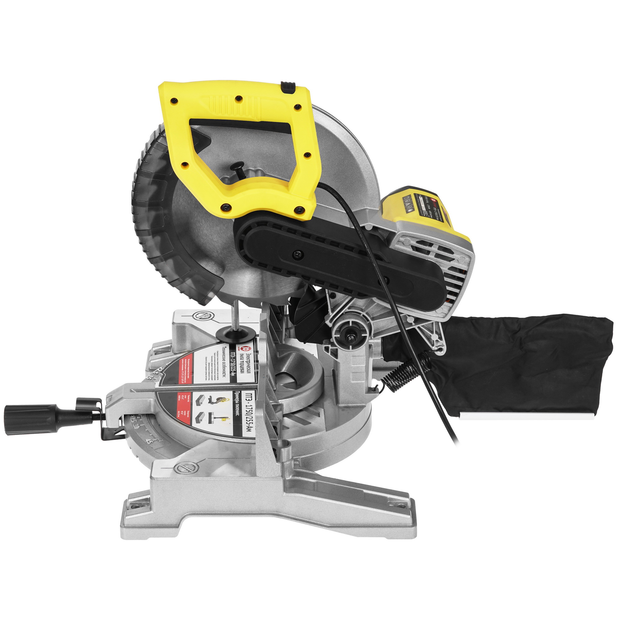 Торцовочная пила  Калибр ПТЭ-1750/255-Ам 1241628 STDN-0123718 - Вид №2