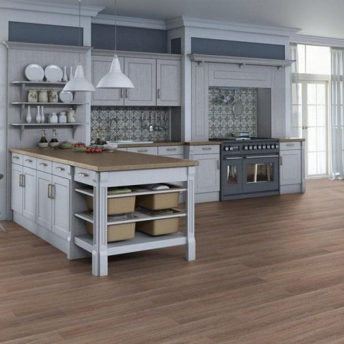 Виниловый ламинат Tarkett Lounge Charango Дуб с брашью (Текстурированная) 914,4х152,4/101,6 мм 1000901219 - Вид №6