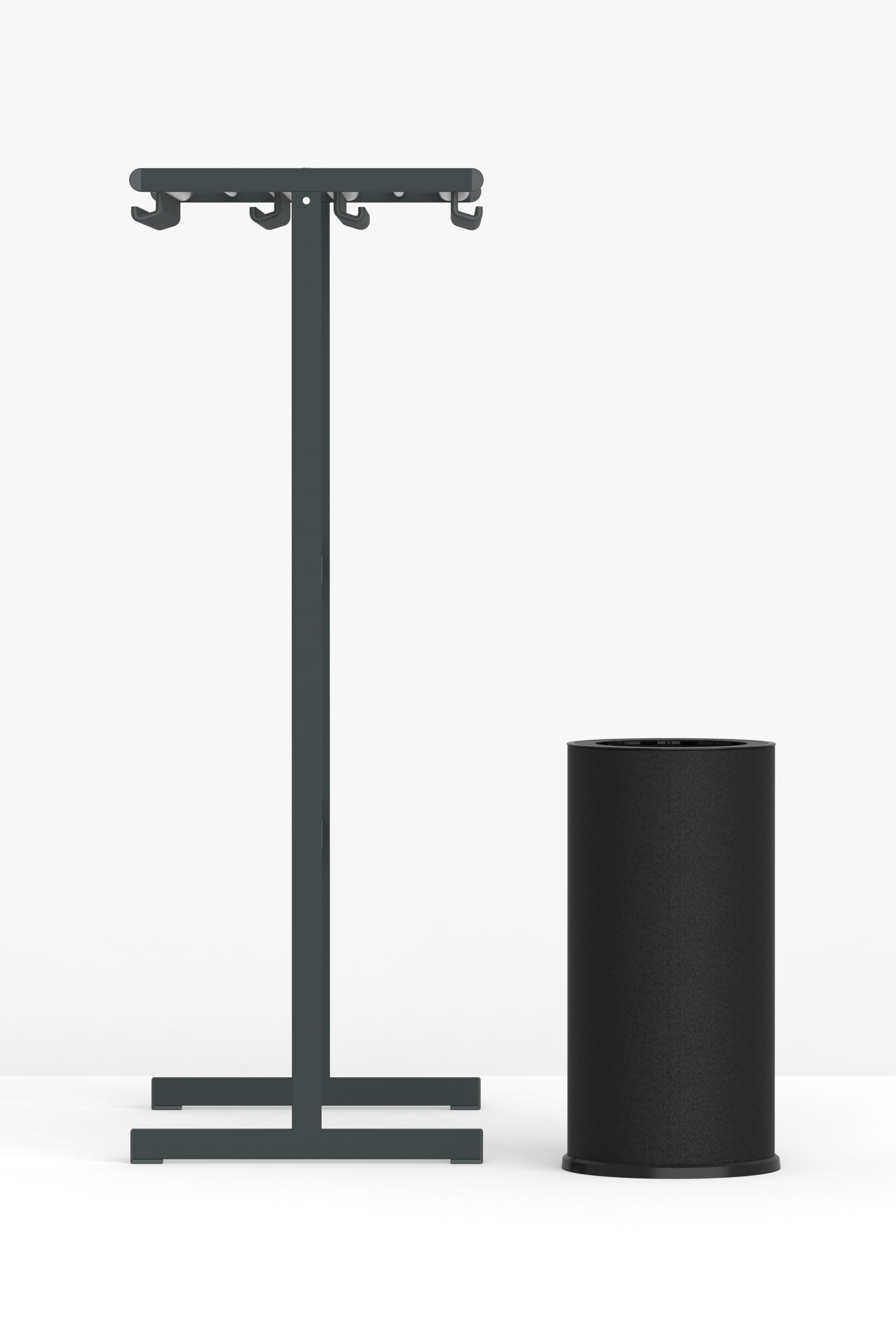 Стальная напольная вешалка с порошковым покрытием FUNCTIONALS Tertio ARCH-00004478 - Вид №5