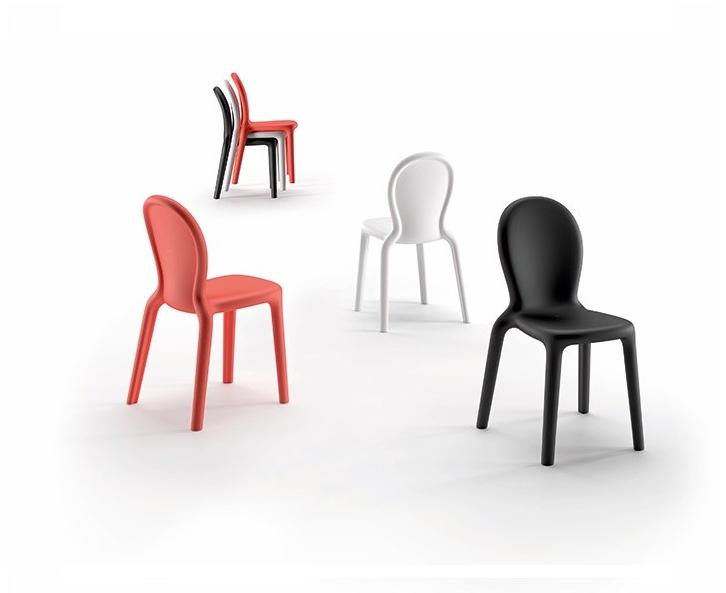 Plust Пластиковый стул в современном стиле Chloè Chloe sun-id-1425345 - Вид №1