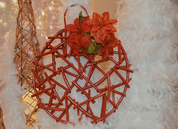 NS142 Плоский шар Dekoraniaevents Navidad 