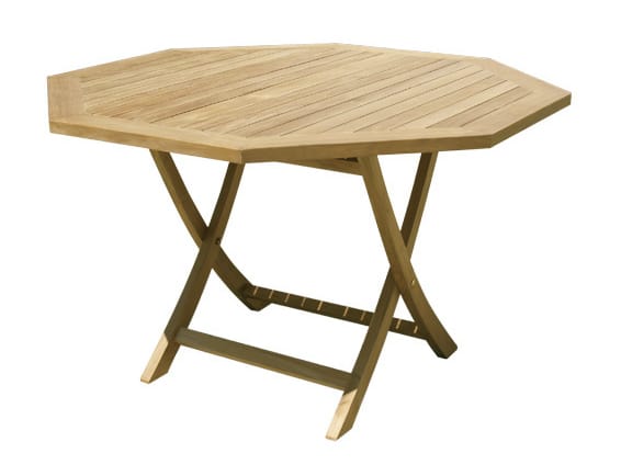 Деревянный восьмиугольный складной садовый стол Il Giardino di Legno JIMBARAN ARCH-00124676