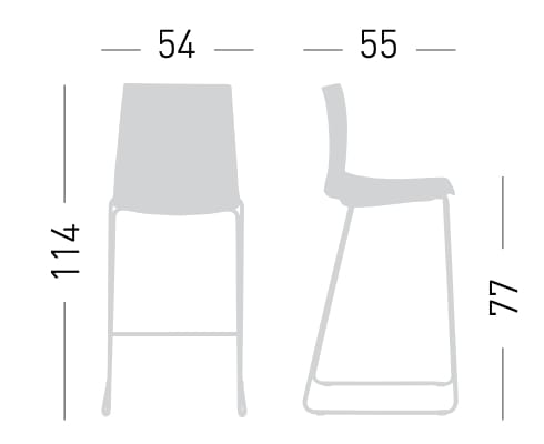 Мягкий табурет для салазок GABER Kanvas ARCH-00059853 - Вид №3