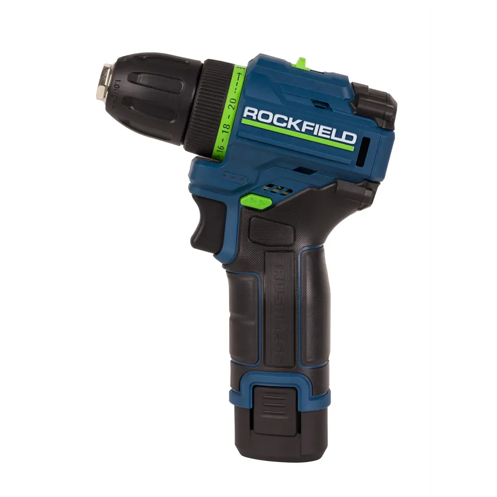 Бесщеточная дрель-шуруповерт Rockfield RF1002BK с двумя аккумуляторами 89366403 STLM-0838334 - Вид №3