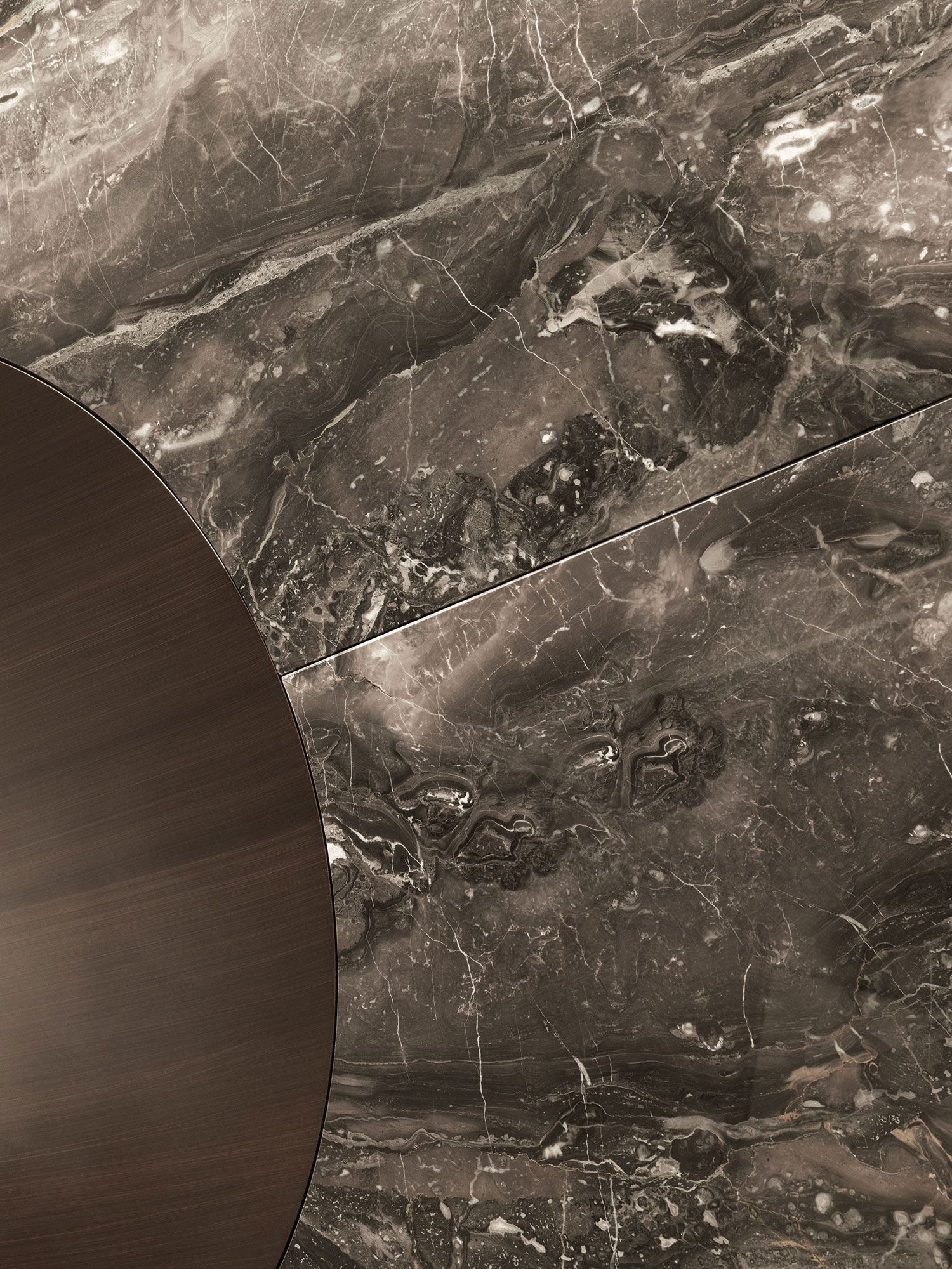 Круглый мраморный стол с Lazy Susan MisuraEmme ALA NEW ARCH-00120208 - Вид №6