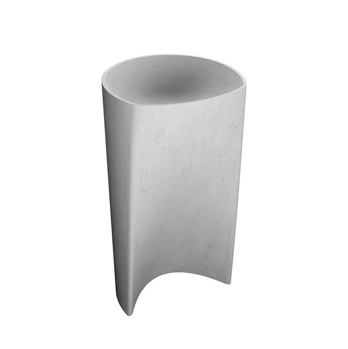 Rilievo Напольная раковина стоящая прямоугольная Antoniolupi 