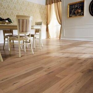 Паркетная доска Parquet Life Латте Дуб Натур (Гладкая) 400-1200х125 мм.