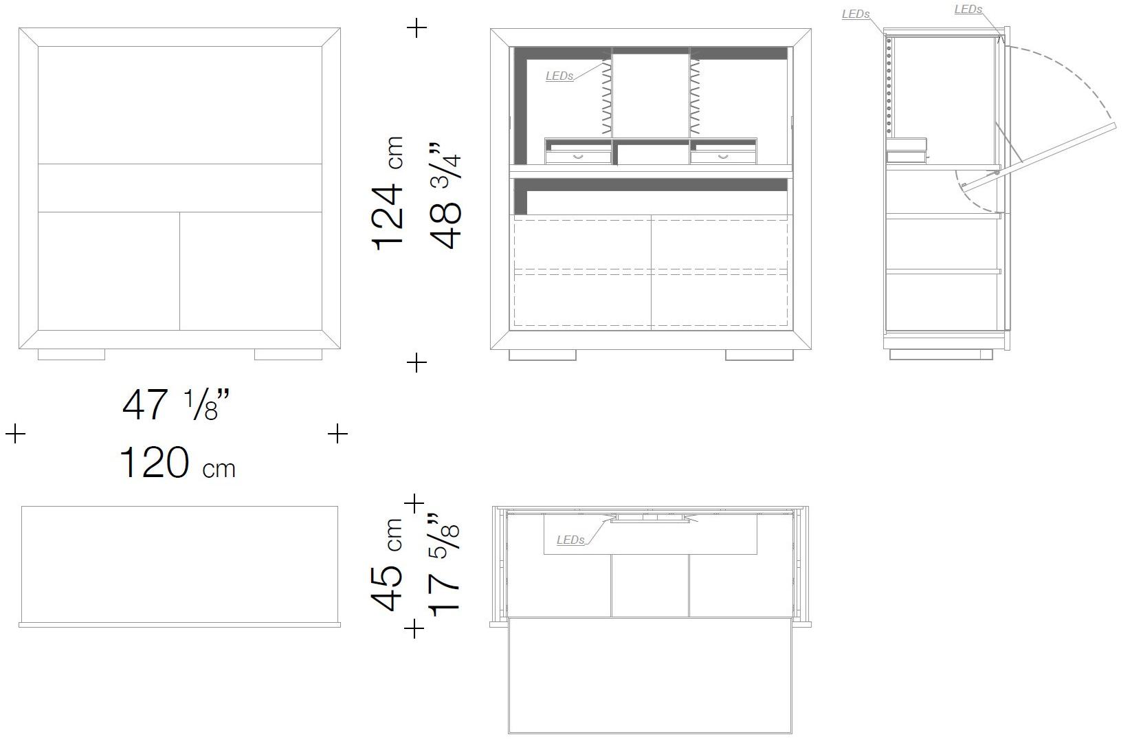 Garbarino Письменный стол из дерева Bob Bob10 - Вид №2