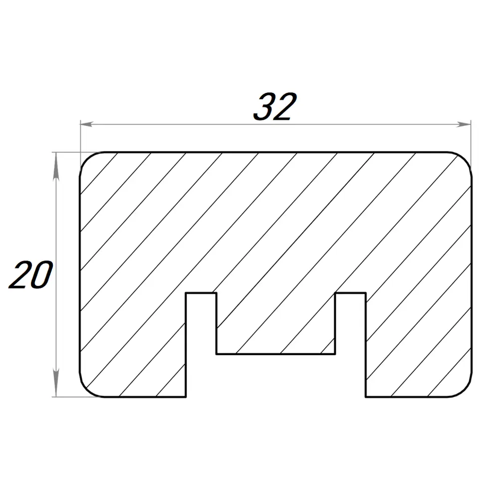 PORTIKA Декоративная рейка МДФ 2700 мм для стильного зонирования 85314199 STLM-1365831 - Вид №4