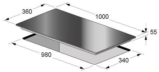 Fulgor Milano Встраиваемая индукционная стеклокерамическая плита sun-id-1391237 - Вид №1