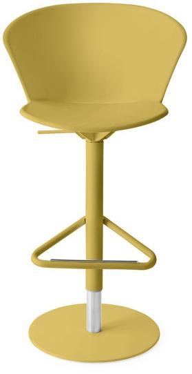 Calligaris Табурет из полипропилена, регулируемый по высоте, со спинкой Bahia sun-id-1453970 - Вид №1