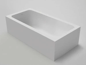 Blu Bathworks® Прямоугольная ванна синего цвета ∙ stone ™ Designer bathtub series Bt7000