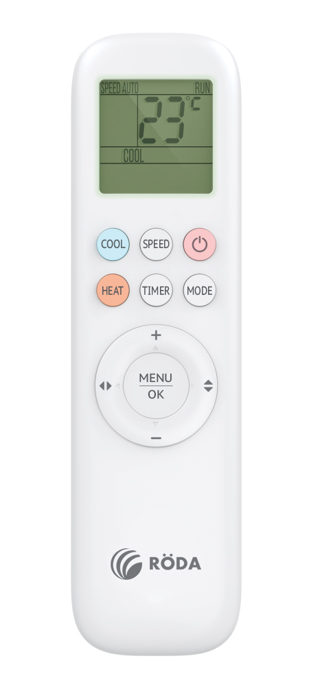 9077925 Кондиционер настенный сплит-система RODA RS-GRL24RV/RU-GRL24RV белый STDN-0037049 - Вид №2