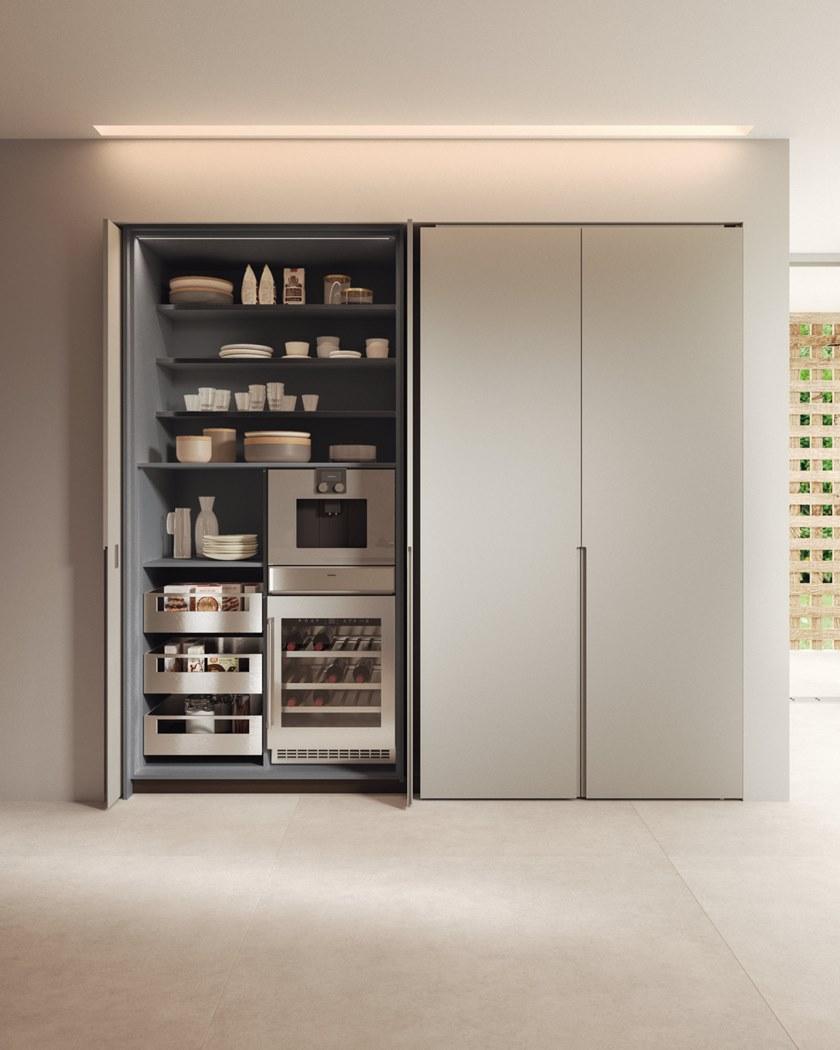 Alta Cucine Лакированная кухня с островом Sistema 22.2 sun-id-1447084 - Вид №5