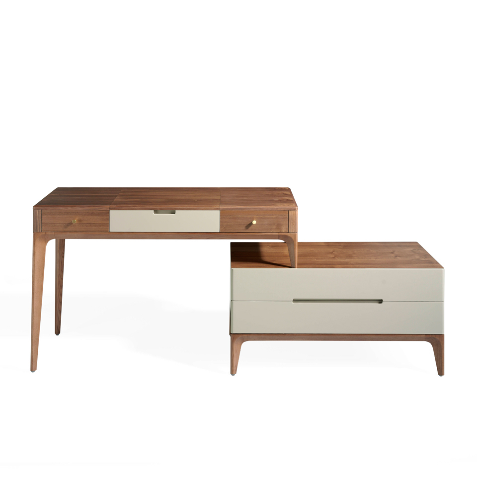 Письменный стол с ящиками деревянный BRT1702-1 от Angel Cerda ANGEL CERDA  288768 Коричневый  - Вид №2