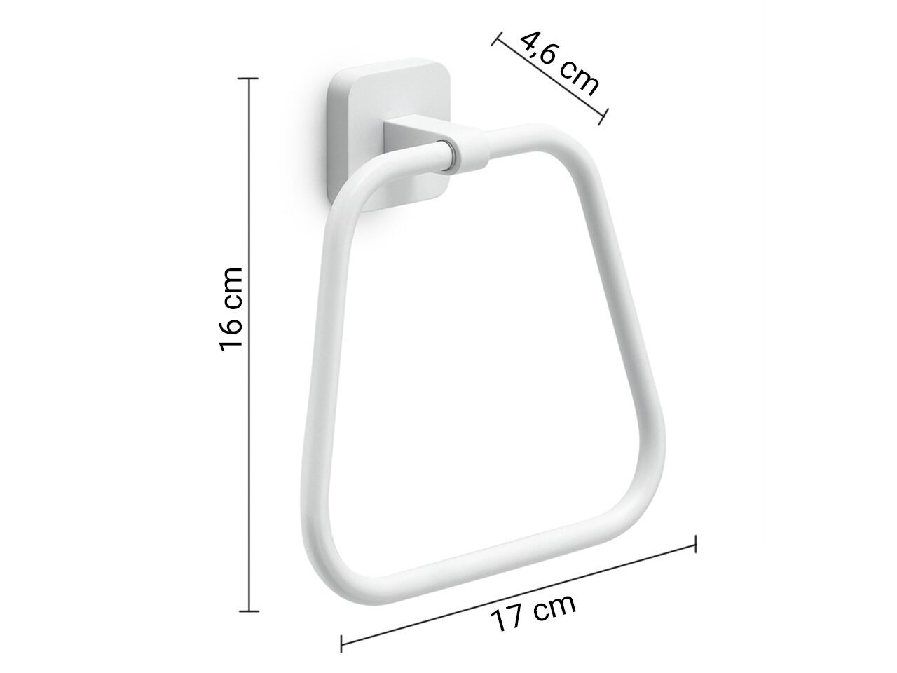Держатель для полотенец из нержавеющей стали GEDY Тонга ARCH-00109234 - Вид №7