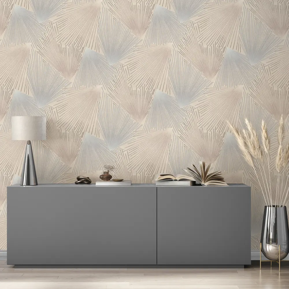 Обои флизелиновые Euro Decor Salute бежевые 1.06 м ED7211-01 87710321 STLM-2198204 - Вид №2