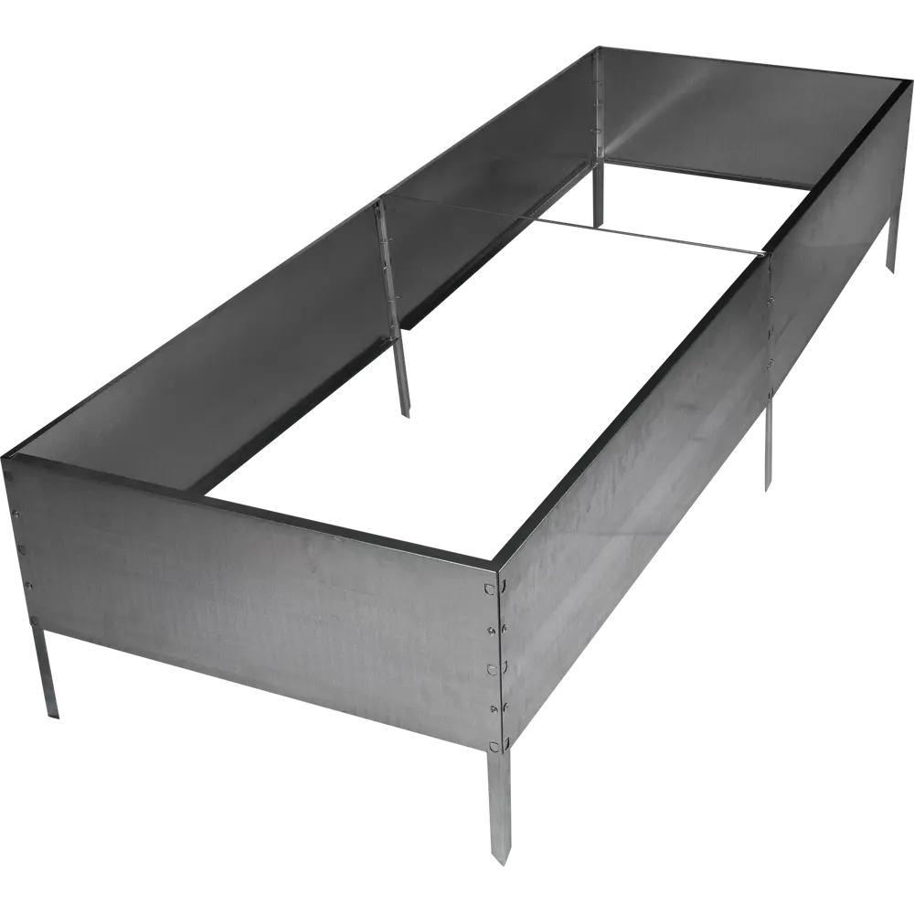 Santreyd Гряда садовая оцинкованная 1×2 м для аккуратных грядок 82245679 STLM-0022977