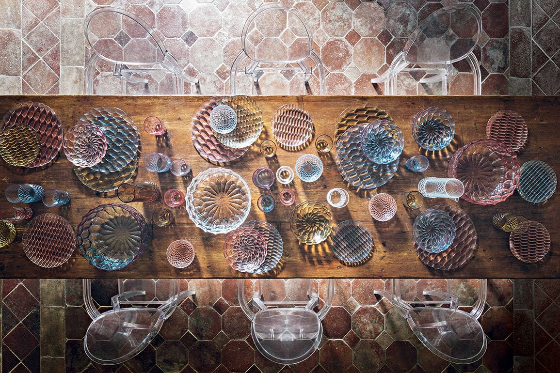 Набор мисок из инженерного пластика Kartell Jellies Family ARCH-00124468 - Вид №3