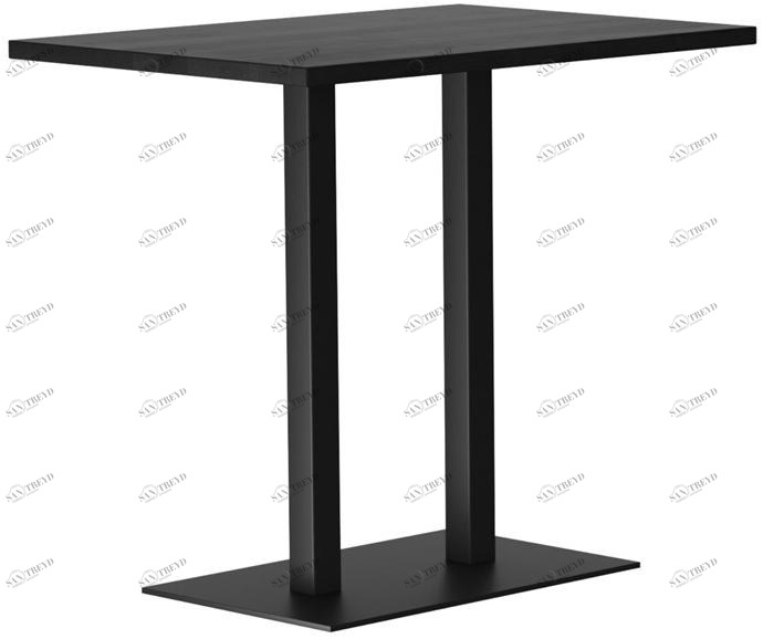 horgenglarus Прямоугольный высокий стол из массива дерева sun-id-1481648