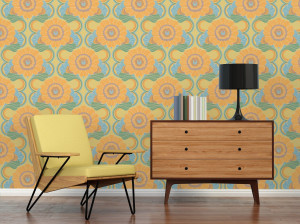 Обои с цветочными мотивами