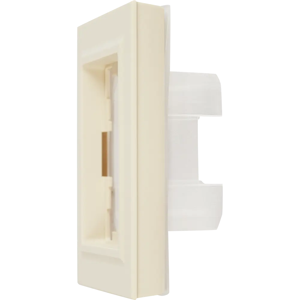 Рамка для розеток и выключателей IEK Brite 1 пост цвет бежевый 87761291 STLM-2192373 - Вид №1