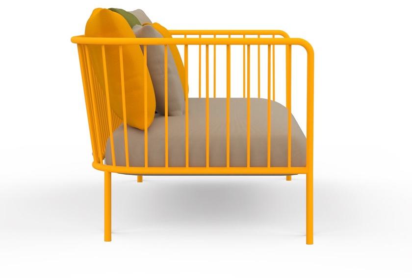 Diabla 2-х местный диван из термолакированного алюминия Arp sun-id-1433405 - Вид №2