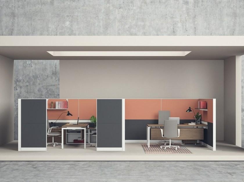 PROF Отдельностоящая модульная офисная перегородка из дерева Openwall sun-id-1512114 - Вид №36