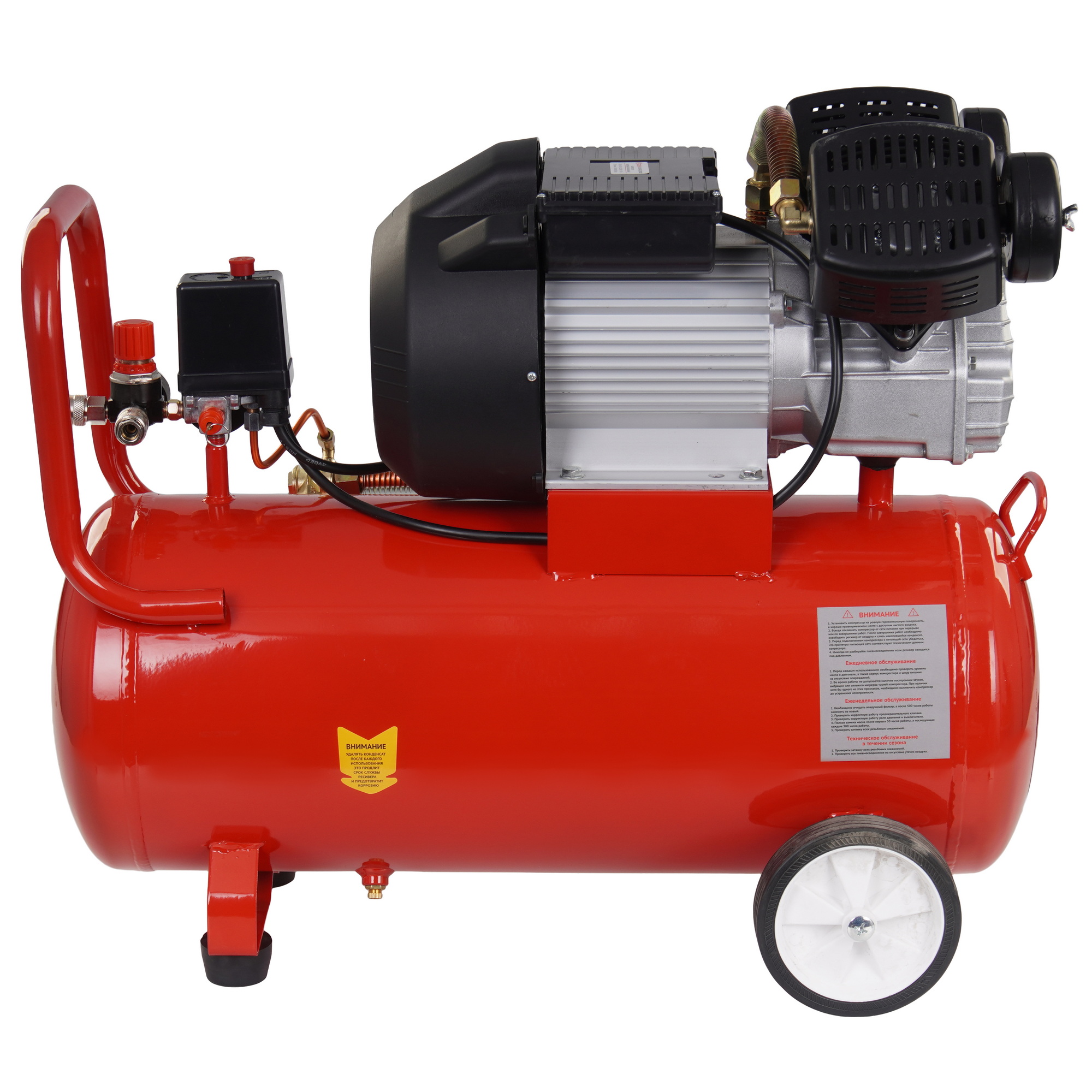 Компрессор поршневой Edon OAC-50/2200D 9137434 STDN-0122361 - Вид №3