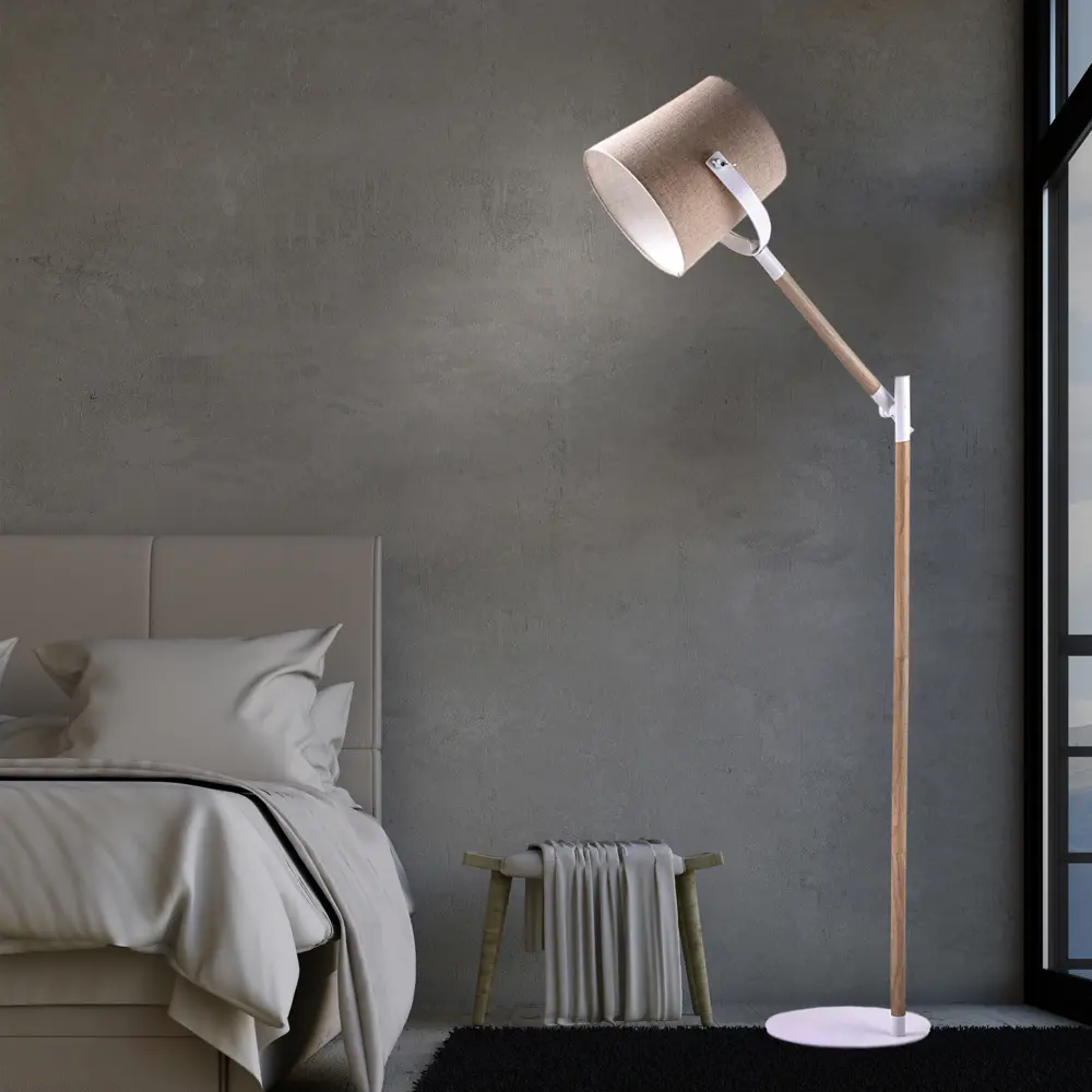 Торшер «Tibro» L1154-F, цвет бежевый LAMPLANDIA STLM-2194943 - Вид №8