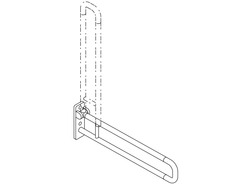 801.50.236 опорная ручка HEWI Stützen  - Вид №17